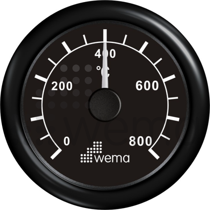Exhaust gas temperature gauge
