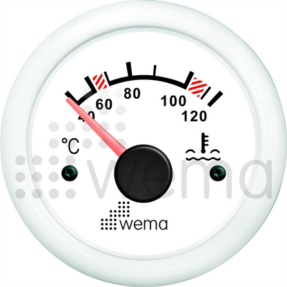 Water temperature gauge
