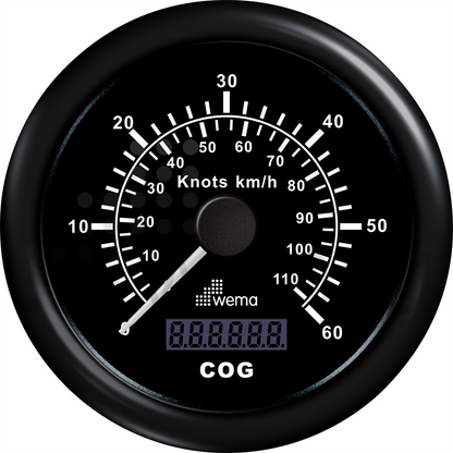 GPS log 60 knots