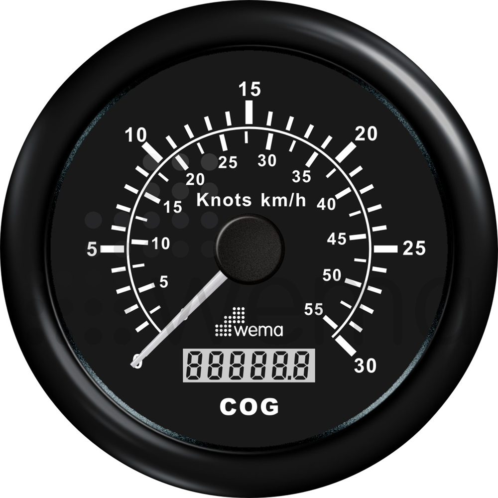 GPS log 30 knots