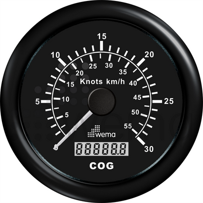 GPS log 30 knots
