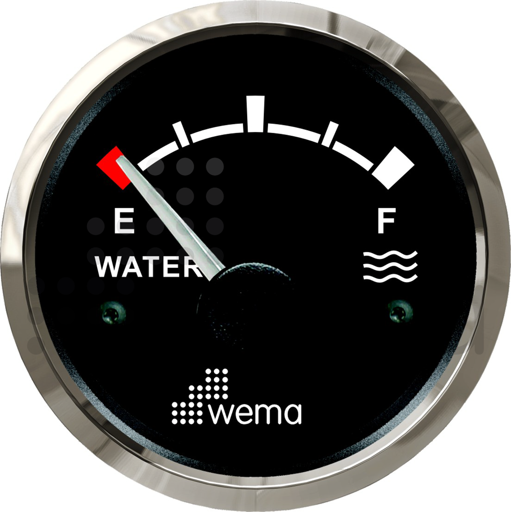Water instrument 0-190 ohm
