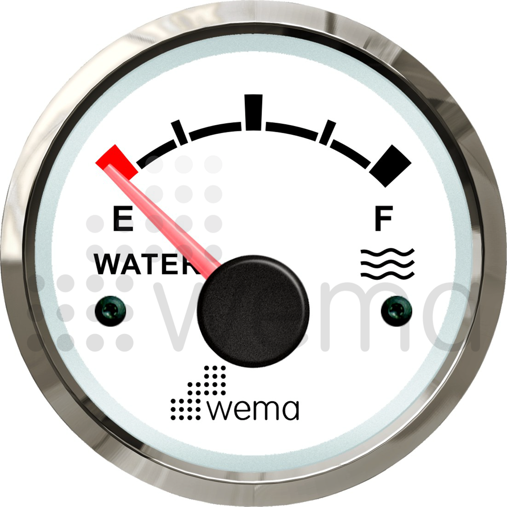 Water instrument 0-190 ohm