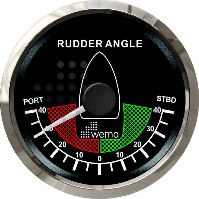 Rudder angle indicator 0-190 ohm
