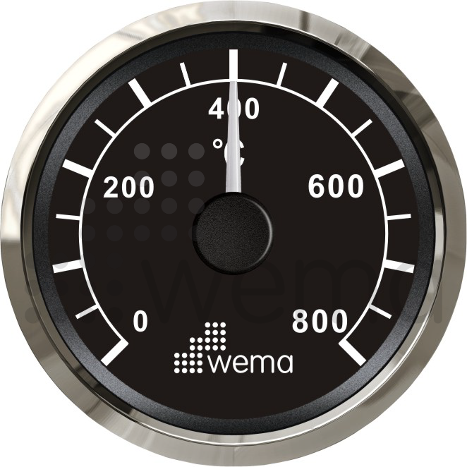 Exhaust gas temperature gauge