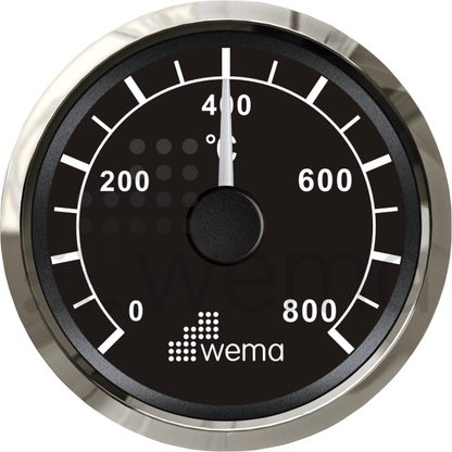 Exhaust gas temperature gauge
