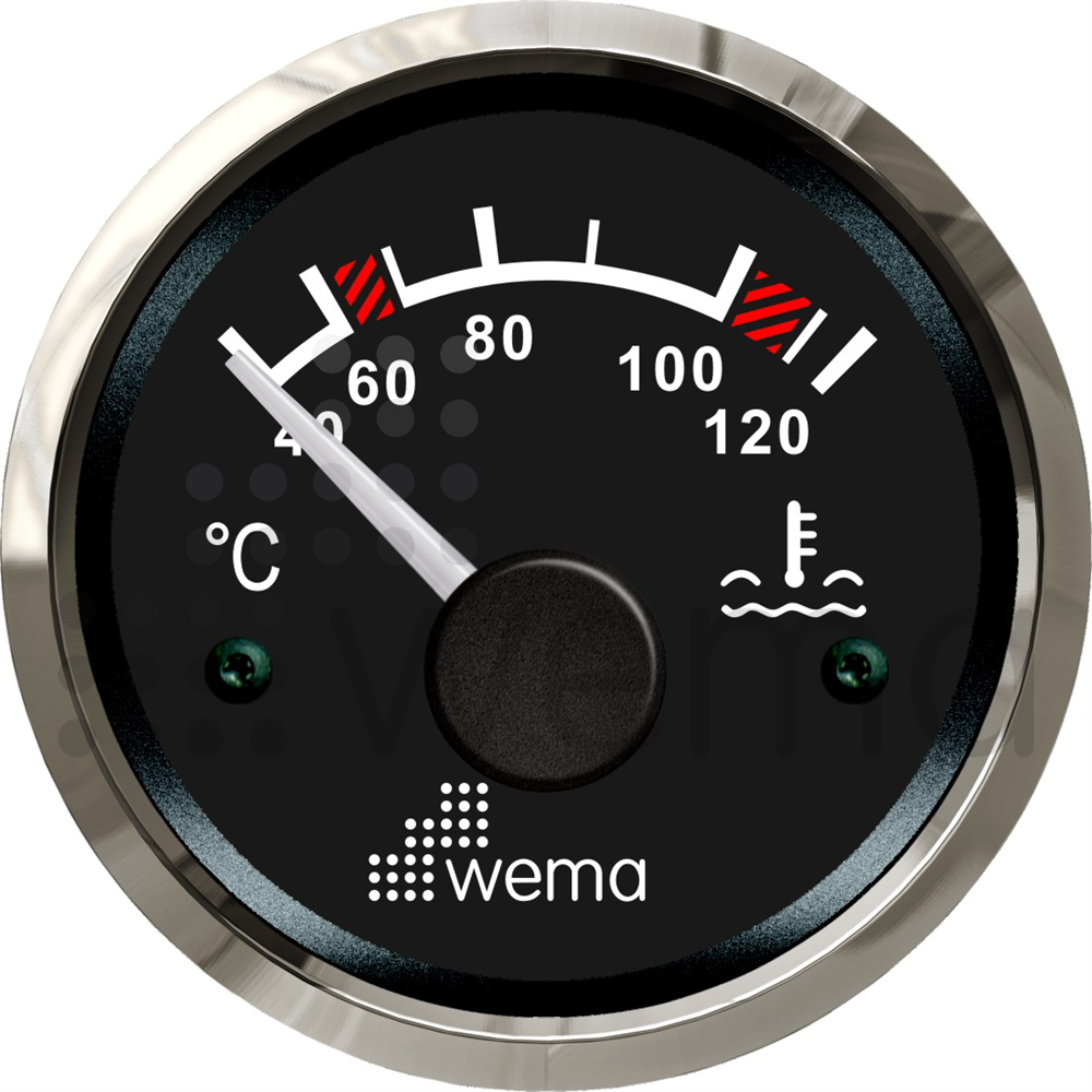 Water temperature gauge