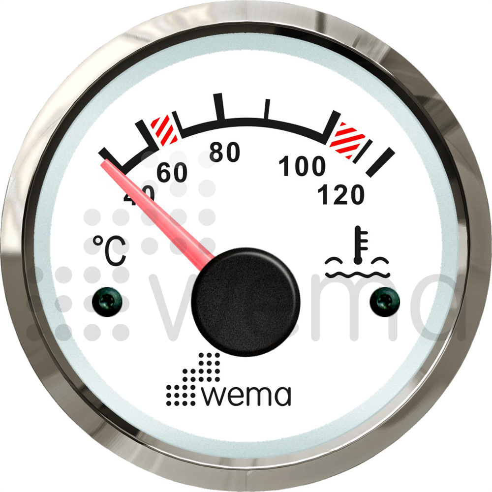Water temperature gauge