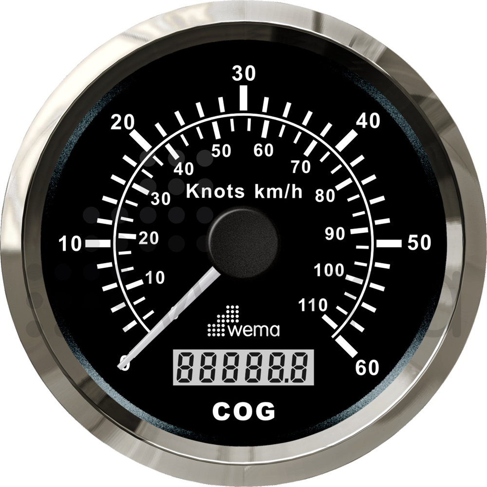 GPS log 60 knots