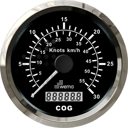 GPS log 30 knots