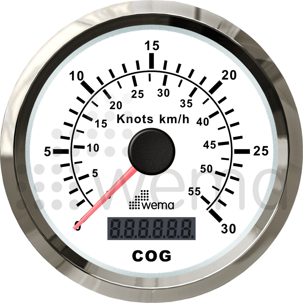 GPS log 30 knots