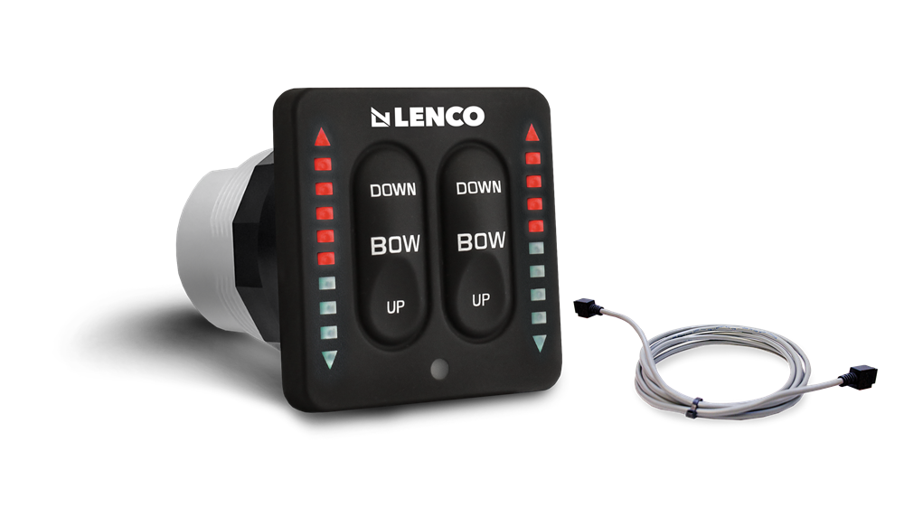 Manöverpanelsats Lenco LED flybridge 20"
