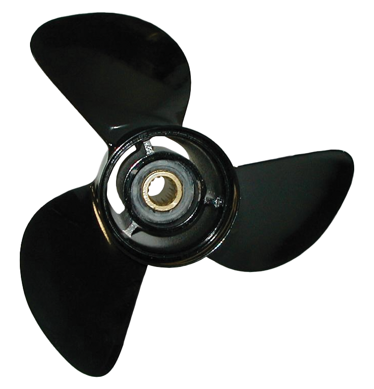 Propeller Michigan Black Match kuppad 13-1/2 x 15 3 bl hö alu