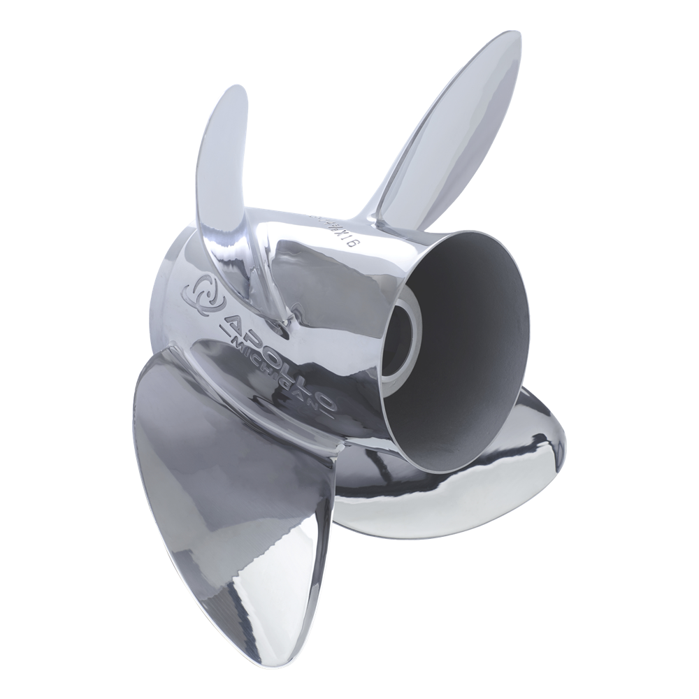 Propeller Apollo 14-1/8 x 20 4 Blad Vänster Rostfri