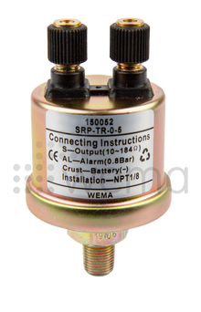 Oil pressure sender with alarm 1/8"-27 NPTF