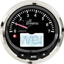 Drehzahlmesser 7000 U/min NMEA2000 Silverline