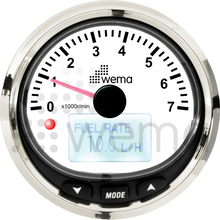 Drehzahlmesser 7000 U/min NMEA2000 Silverline