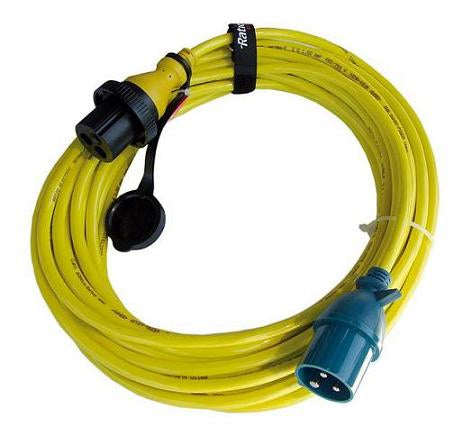 Landströmskabel 4 mm (25A) 25m Ratio