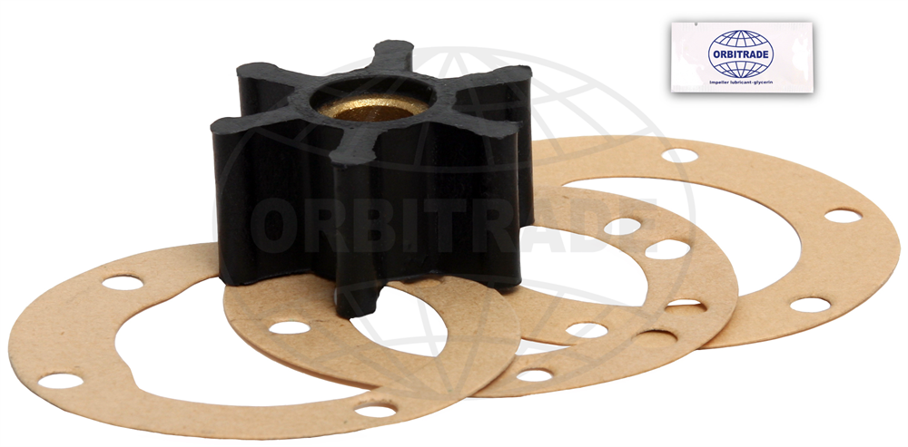 Impellersats Yanmar 2GM, 2QM, 3GM, 3QM, YSB8, YSB12, YSM12, SB12