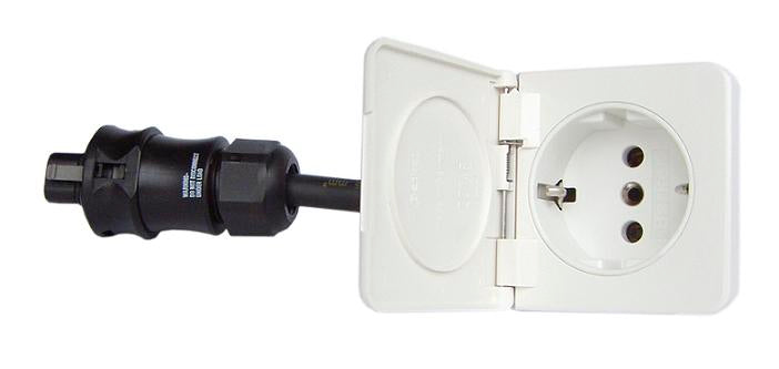 Recessed Socket 1 Outlet Ratio